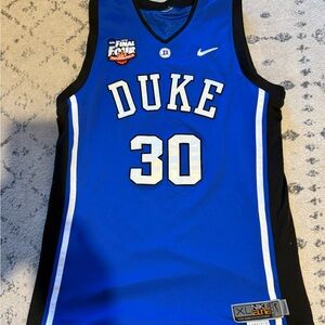 Jon Scheyer Duke Blue Devils Jersey - Stitched XL